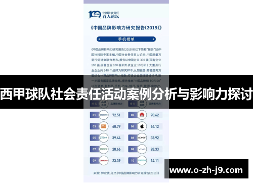 西甲球队社会责任活动案例分析与影响力探讨